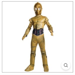 C3PO Costume Star Wars Gold Robot